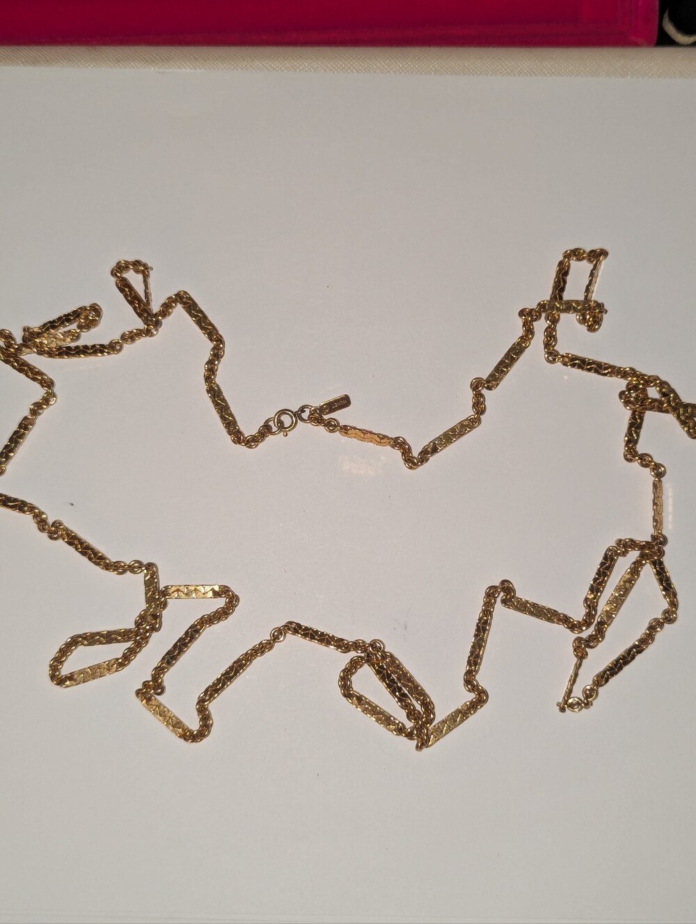Vtg Monet Gold Tone Chain 48 Inches Outstanding!!
